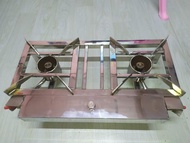 P.W.D. Made - KALAN DE MANTIKA Model - KDM4B2S DOUBLE BURNER (STAINLESS STEEL)