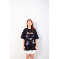UPTEE Oversize Unisex Tshirt "Enjoy Your DAY"