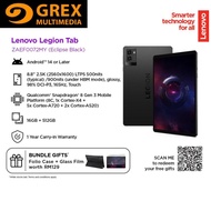 Lenovo  Legion Tab TB-321FU  ZAEF0072MY SNAPDRAGON 8 GEN 3/16GB ram/512GB storage/BLACK/WIFI/ANDROID