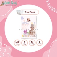 [Trial Pack] Iconic Babycare Baby Diaper Tape / Pants NB/S/L/XL (2pcs/pack)