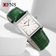 OFNS 1586 square quartz women's watch 3ATM waterproof women's watch -11
