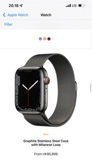 Apple Watch 6 Titanium