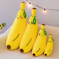 Soft Banana Pillow Banana Plush Toy Cartoon Banana Sleeping Muppet Doll