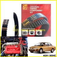 GAIDO TIMING BELT KIT MITSUBISHI VR4 WIRA 1.5 DOHC 4G91 (153YU29)