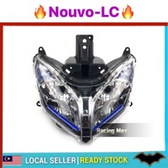 YAMAHA NOUVO-LC HEAD LAMP AT135 AT 135 NOUVO-LC NOUVO LC 135 HEAD LAMP FRONT HEAD LIGHT LAMPU DEPAN 