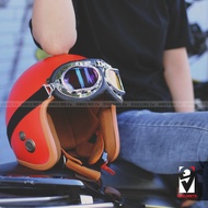 3/4 Helmet - Xpro - Vintage Red