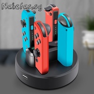4 in 1 Controller Charging Docking Station 5V 2A for Nintendo Switch Joy-Con Pro