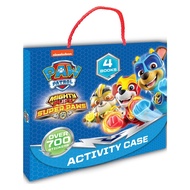 Paw Patrol Mighty Pups Super Paws Activity Case With 4 Books & 4 Sticker Sheets For Children Boxset