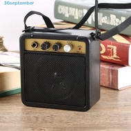 SEPTEMBER Mini Guitar Amplifier Electric Guitar Accessories Guitar Part Guitar Plug Amp 5W Small Speaker Guitar Set Portable Speaker Guitar Amp