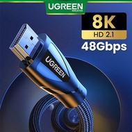 UGREEN (HD140) 8K HDMI 2.1 NYLON BRAID DOLBY VISION &amp; &amp; ATMOS HDMI CABLE 48Gbps