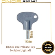 Dnor 212 /712 Autogate Motor Release Key Swing/Folding Motor Allen key (1 piece)