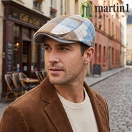 MARTIN1 Plaid Dot Beret, Colorful Y2k Forward Cap, Personality Visor Korean Style Checkered Pattern 