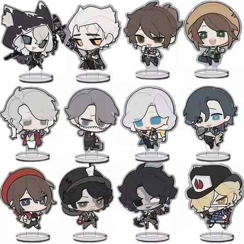 5CM Anime Game Identity V Joseph Undertaker Hermit Prisoner Acrylic Standing Around Room Desk Orname