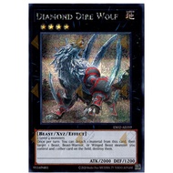 Genuine TGT yugioh ES02-AE059 Diamond Dire Wolf