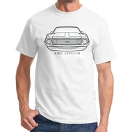 Men's cotton T-shirt 1971 AMC Javelin Front End Design Classic Print Tshirt High quality cotton shor