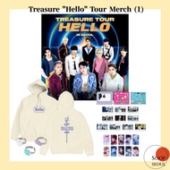 Treasure Hello Concert Tour Official Merch / Hoodie polaroid photo ring magnet truz