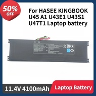 PF4WN-00-13-3S1P-0 PF4WN-03-17-3S1P-0 Battery for HASEE KINGBOOK U45 A1 U43E1 U43S1 U47T1 11.4V 4100