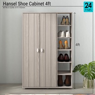 Synergy House Hansel Large Shoe Cabinet (4ft)