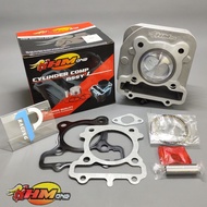 Block Seher HM1 Boring Bore Up Mio J GT Fino FI Xride Soul Gt 115 Racing Piston Ring Cylinder Set Or