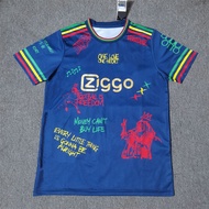 2526 New Style Fan Edition Ajax Jersey Game Graffiti Special Edition Short Sleeve Training Football 