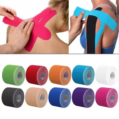 1PC/5PC Elastic Kinesiology Tape Sports Muscle Tape Bandage Care Kinesiology First Aid Tape Muscle I