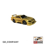 Hotwheels Loose Nissan Silvia S15 LBWK Gold