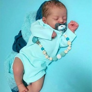 17" Lifelike Reborn Sleeping Baby Boy Doll Soren, Realistic Newborn Baby Dolls, That Look Real for 3