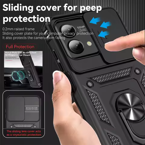 For Moto G Stylus 5G 2023 Case Magnetic Holder Ring Phone Case for Motorola Moto G Stylus 5G (2023) 