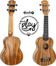 Ukulele Soprano Concert Kazuki Play Series อูคูเลเล่ ไซด์ โซพราโน่ & คอนเสิร์ต แถมฟรี จูนเนอร์และกระ