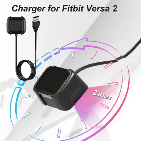 For Fitbit Versa 2 (only for Versa 2) USB smartwatch charger replacement charging dock cable