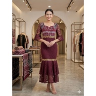 Dress Pua Kumbu Lace Dress Gawai Dress Iban Dress Sarawak Borneo