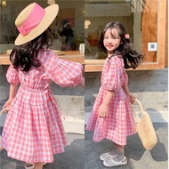 AQILA - Dress Anak Tartan / Dress Coco Anak Perempuan Tartan