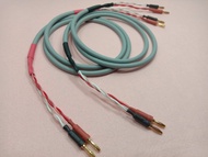 สายลำโพง canare 4s8 ประกอบพร้อมใช้งานเข้าหัวบานาน่า ราคาต่อ2เส้น