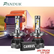 PANDUK 110W 30000LM H7 LED Canbus Bulbs H4 LED Headlight H11 HB4 9006 HB3 9005 Auto Moto CSP 12V 24V 3570 CHIP 24v For Truck