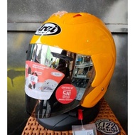 Helmet HELMET NEW SCOTT COPY RAM4 MODEL PLAIN YELLOW YELLOW SOLID SNI DD RING RAM 4 NOT INCLUDE STIC