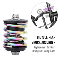 Bicycle Rear Shock Absorber Spring Suspension Replacement for Most Brompton Folding Bikes