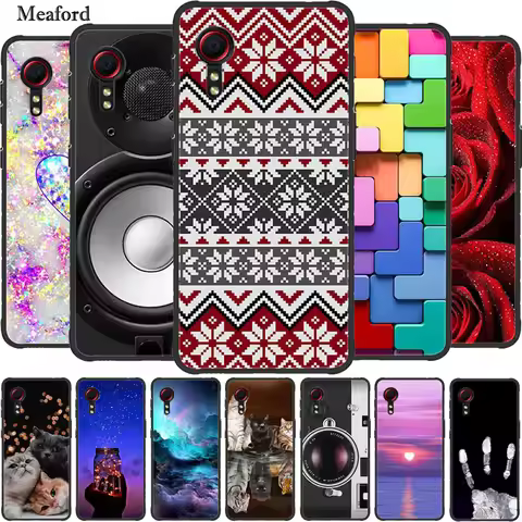 For Samsung Xcover 5 Case Cartoon Soft Silicone TPU Phone Back Cover for Samsung Galaxy Xcover 5 Ani