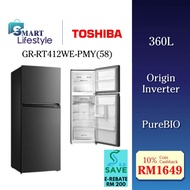 《Save 4.0》Toshiba Inverter Refrigerator (360L) GR-RT416WE-PMY / RT412