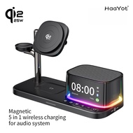 HaaYot QI2.2 25W Super Fast Magnetic Wireless Charger Stand Charging Station For iPhone 17 16 Pro Ma