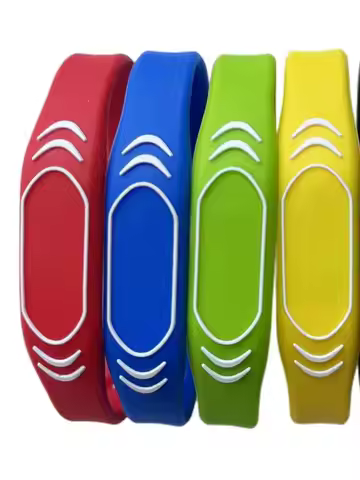 1Pcs 125KHz Waterproof Contactless ID Card Passive EM4100 TK4100 RFID Read Only Card Safety Silicone
