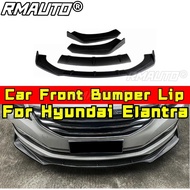 For Hyundai Elantra Style Car Front Bumper Lip Splitter Diffuser Spoiler For Hyundai Elantra Bumper 