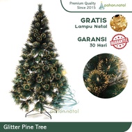 Glitter Christmas Tree 4ftPine Tree 120cm/