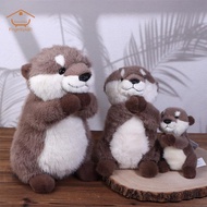 FIN Cute Lazy Otter Animal Plush Sleeping Doll Children's Birthday Otter Animal Plush TH