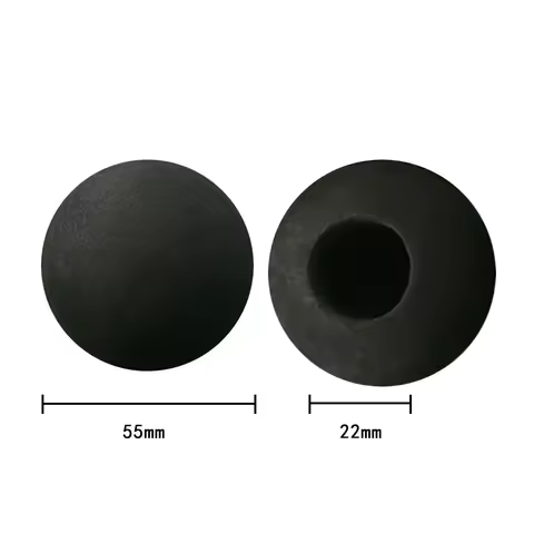 6Pcs 50mm Soft High Tenacity Lightweight EVA Electric Muscle Massager Replacement Head Massage Gun B