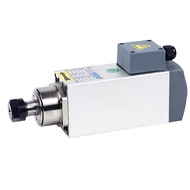 Brand New Original Powerful square Cnc Spindle Chuzhou ER20 12000rpm Cnc air Cooled Spindle 1.1kw Cn