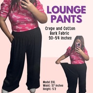 Lounge Pants Plus Size 28 - 54 Inches