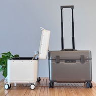 16 Upper Flip Cover 18 Photography Aluminum Frame Trolley Universal Wheel Travel Luggage 20 Small Ca
