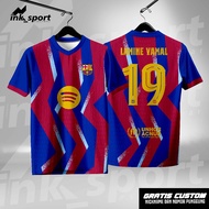 NEW BARCA F0urth JERSEY FULL PRINTING FANTASY JERSEY / FREE CUSTOM NAME AND BACK NUMBER