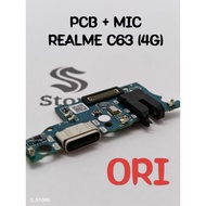 OPPO REALME C63 4G ORIGINAL CHARGER CONNECTOR + IC BOARD REALME C63 4G PCB BOARD