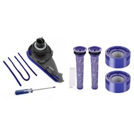 Roller Brush Bar End Cap Cover Soft Plush Strips for Dyson V6 V7 V8 V10 &amp; Vacuum Cleaner Replacement Filter